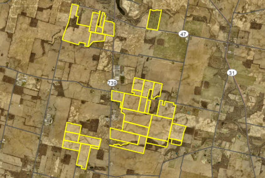 Multi-Parcel Land Sale in Union County